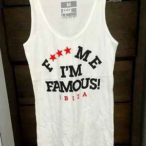 Beach dress "Fuck me I'm famous" David Guetta